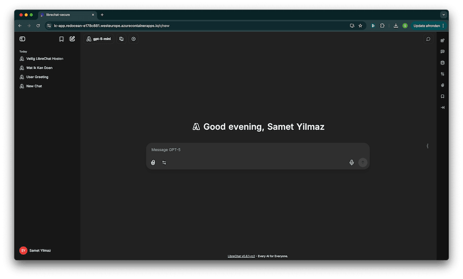LibreChat Screenshot